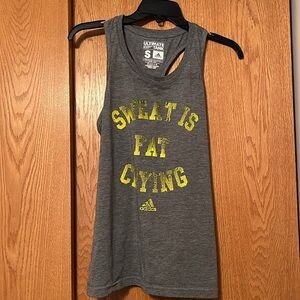 Adidas activewear tank top, women’s small